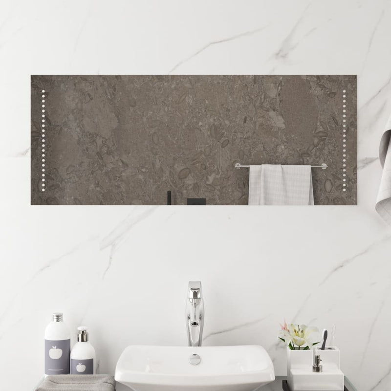 Oglindă de baie cu LED, 40x100 cm