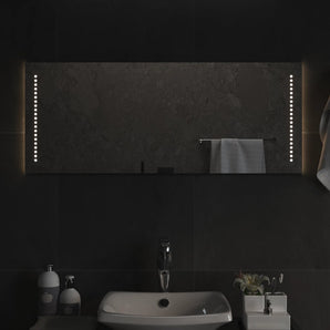 Oglindă de baie cu LED, 40x100 cm