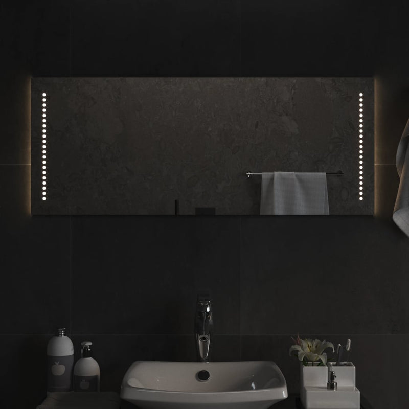Oglindă de baie cu LED, 40x100 cm