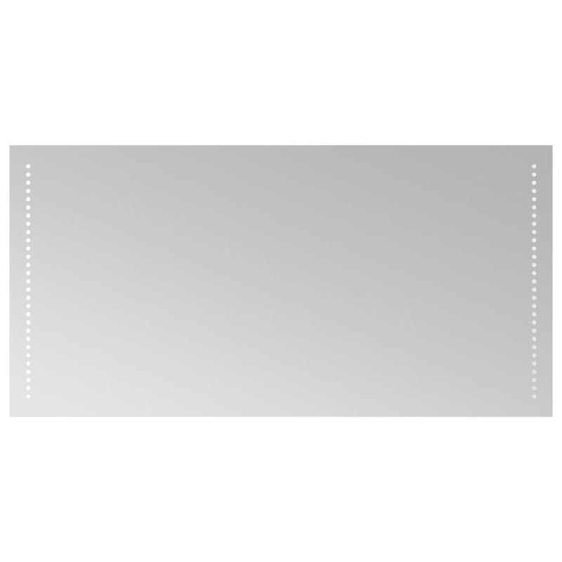 Oglinda de baie cu LED, 50x100 cm