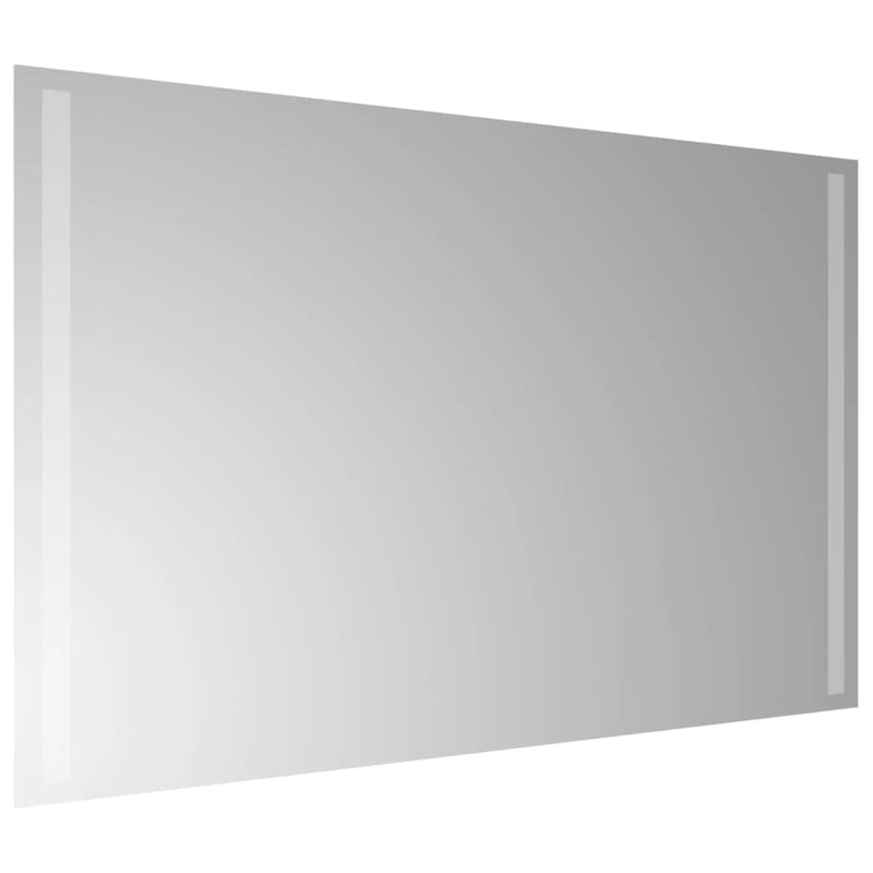 Oglindă de baie cu LED, 50x80 cm