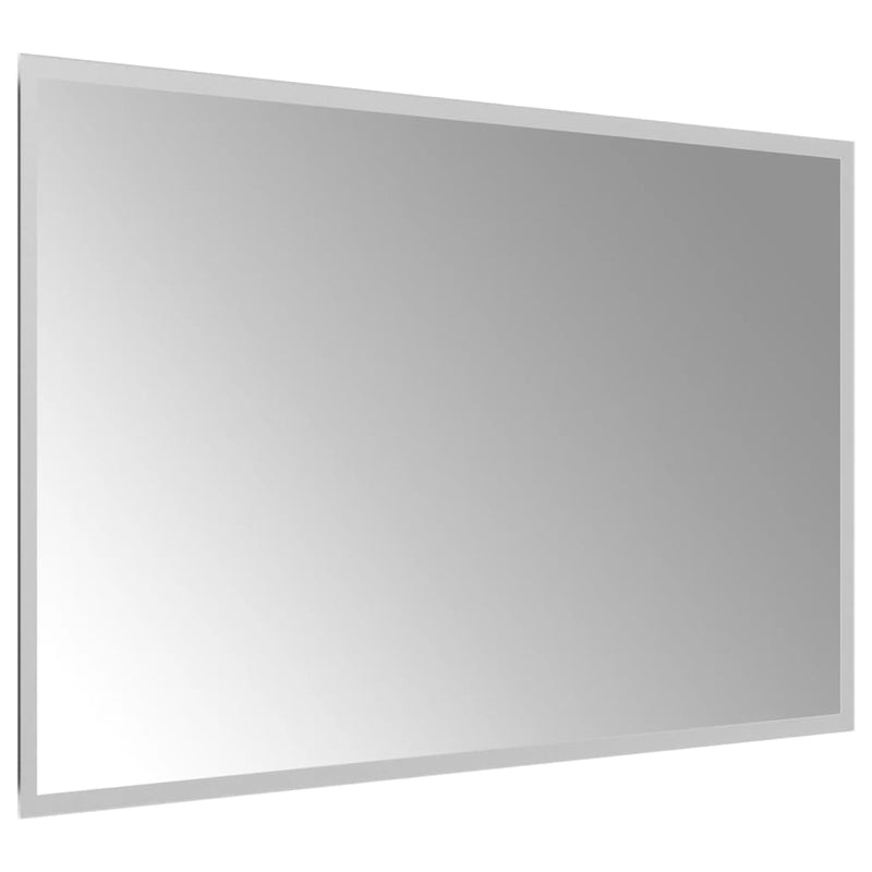 Oglindă de baie cu LED, 50x80 cm