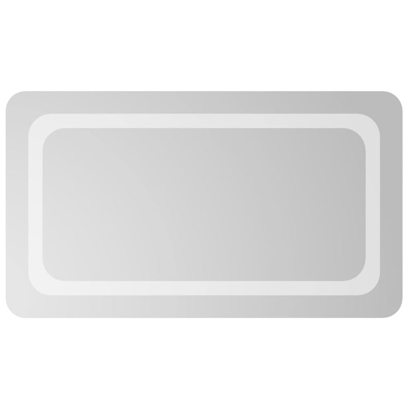 Oglindă de baie cu LED, 40x70 cm