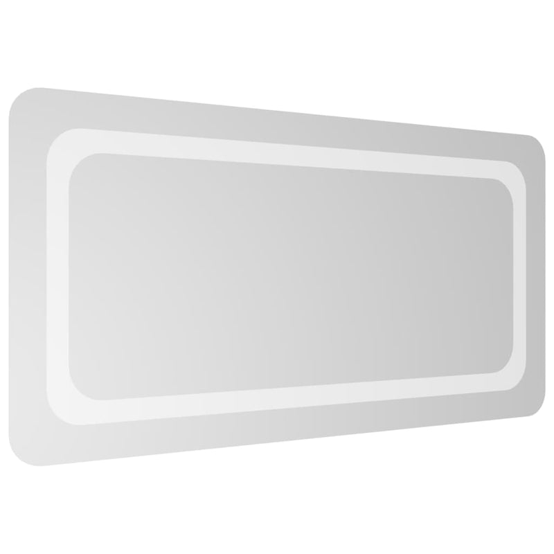 Oglindă de baie cu LED, 40x80 cm