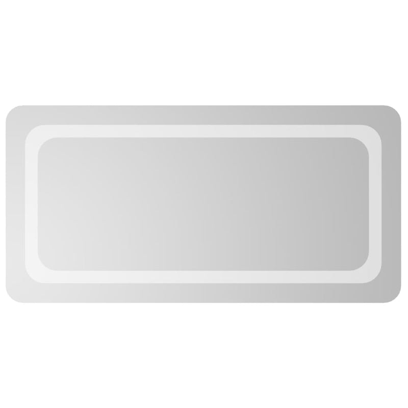 Oglindă de baie cu LED, 40x80 cm