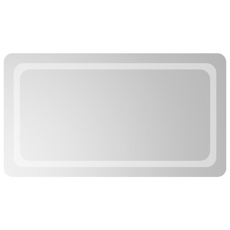 Oglinda de baie cu LED, 50x90 cm