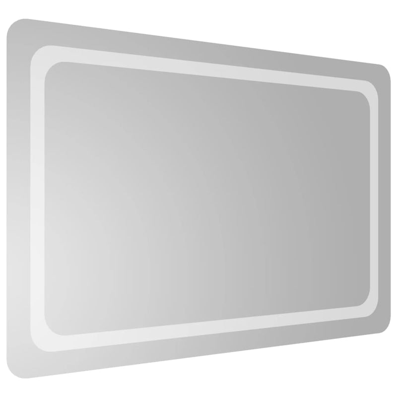 Oglindă de baie cu LED, 60x90 cm