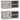 Comode TV, 2 buc., gri beton, 80x31,5x36 cm, lemn prelucrat