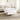 Mese laterale, 2 buc., alb, 50x46x35 cm, lemn compozit