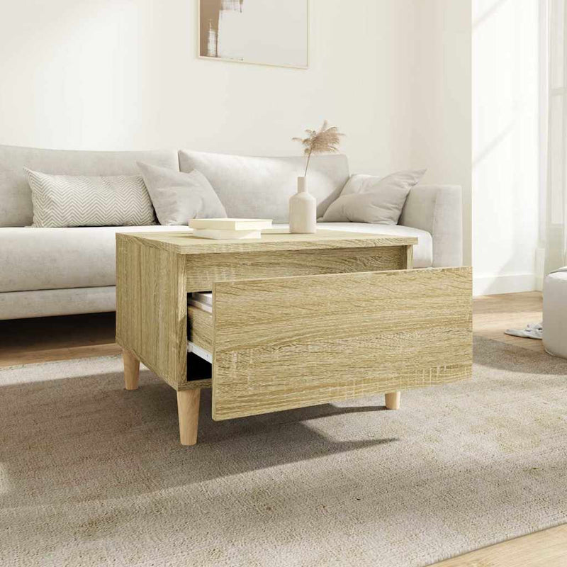 Mese laterale 2 buc. stejar sonoma 50x46x35 cm lemn compozit