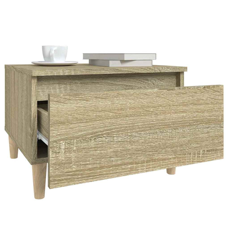 Mese laterale 2 buc. stejar sonoma 50x46x35 cm lemn compozit