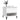 Mese laterale, 2 buc., alb, 50x46x50 cm, lemn compozit