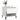 Mese laterale, 2 buc., alb, 50x46x50 cm, lemn compozit