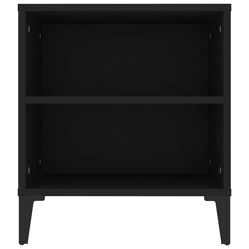 Comodă TV, negru, 102x44,5x50 cm, lemn prelucrat