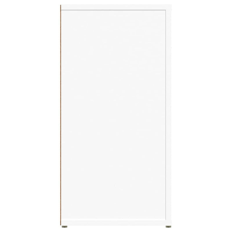 Servantă, alb, 100x30x59,5 cm, lemn compozit