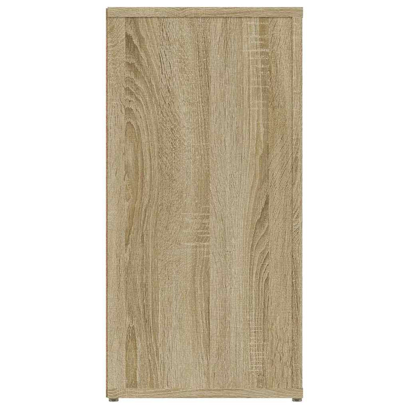 Servantă, stejar sonoma, 100x30x59,5 cm, lemn compozit