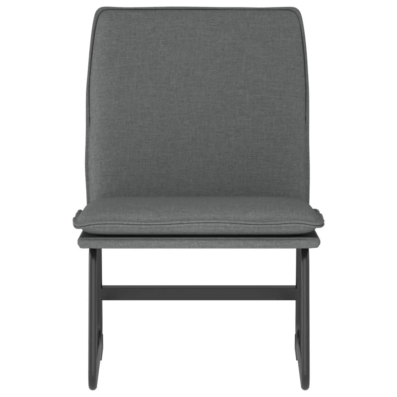 Scaun de relaxare, gri închis, 52x75x76 cm, material textil
