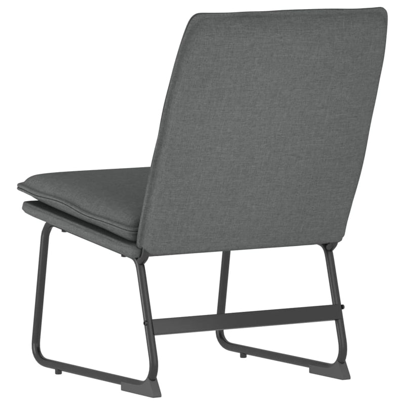 Scaun de relaxare, gri închis, 52x75x76 cm, material textil