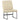 Scaun de relaxare, crem, 52x75x76 cm, material textil