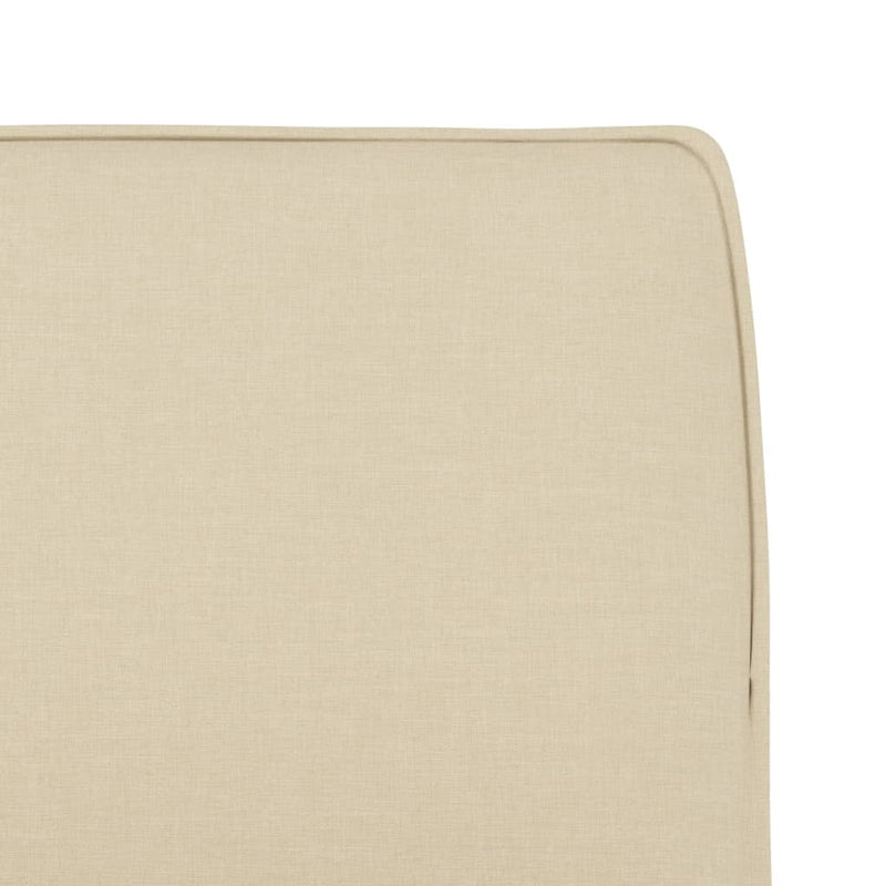 Scaun de relaxare, crem, 52x75x76 cm, material textil