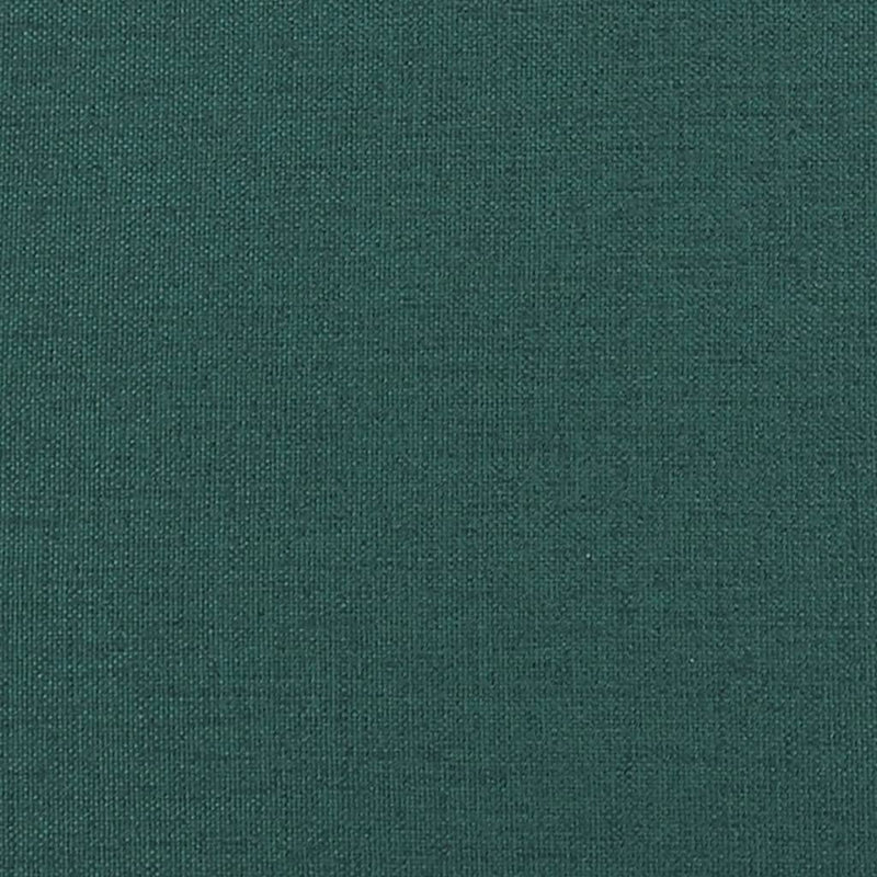 Bancă, verde închis, 100x75x76 cm, material textil