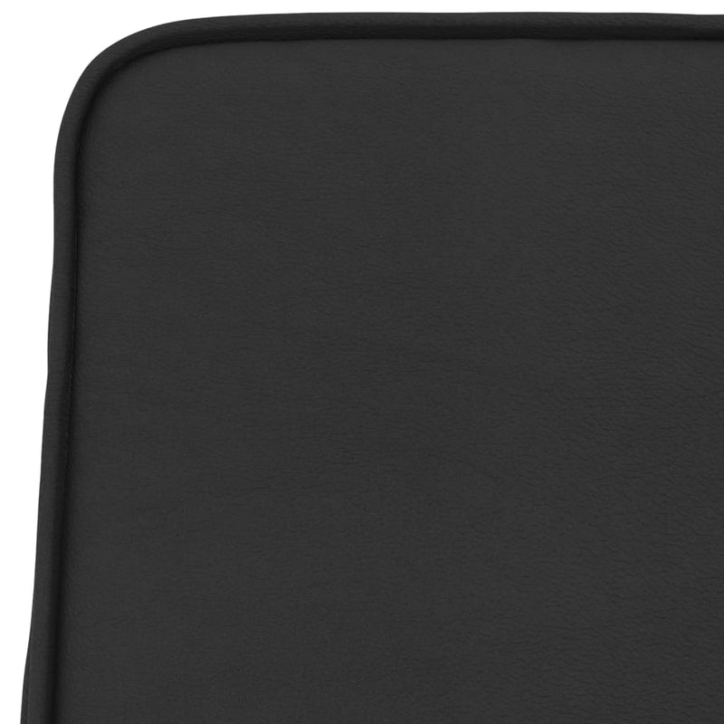 Scaun de relaxare, negru, 54x75x76 cm, piele artificială