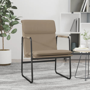 Scaun de relaxare, cappuccino, 55x64x80 cm, piele artificială