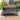 Jardinieră cu raft, gri, 111,5x111,5x81 cm, lemn masiv de pin