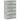 Dulap cu sertare, gri beton, 60x36x103 cm, lemn prelucrat