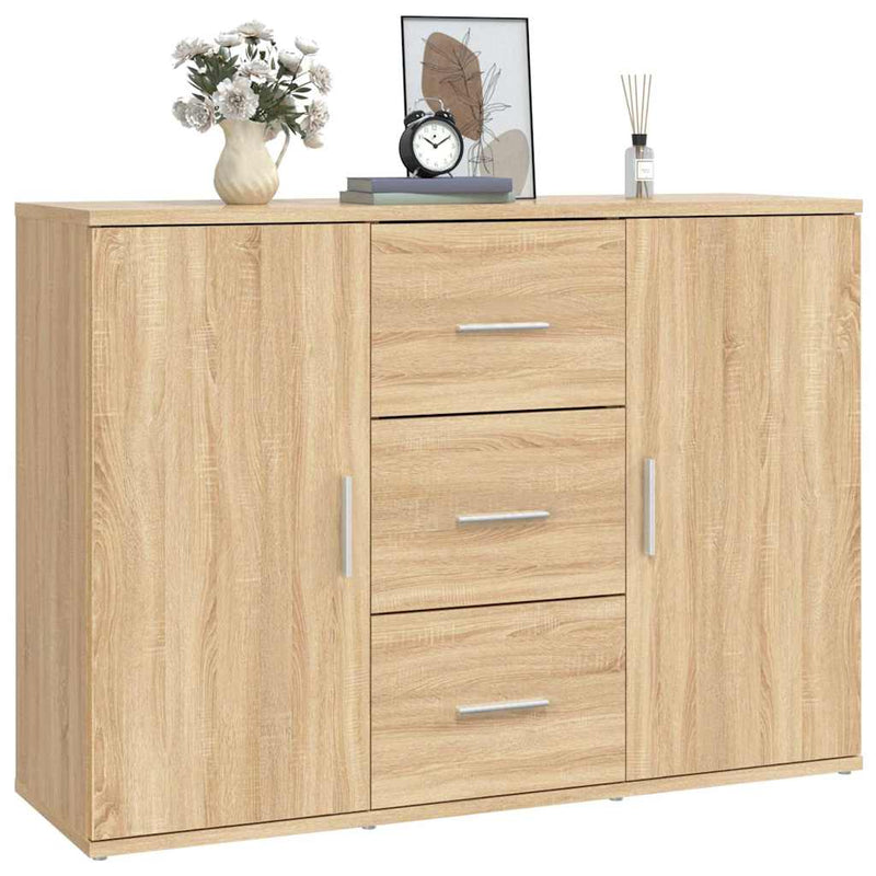 Dulap, stejar sonoma, 91x29,5x65 cm, lemn compozit