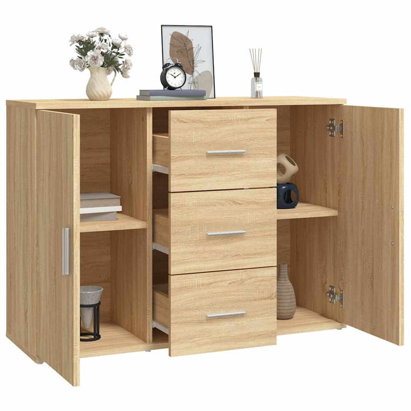 Dulap, stejar sonoma, 91x29,5x65 cm, lemn compozit