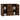 Dulap, stejar fumuriu, 91x29,5x65 cm, lemn compozit