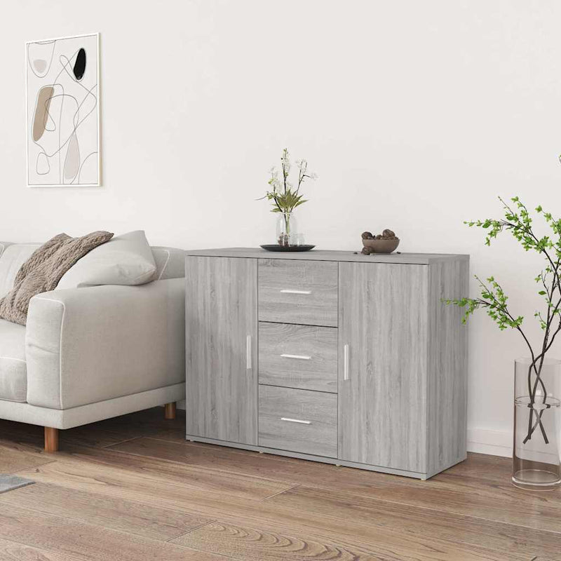 Dulap, gri sonoma, 91x29,5x65 cm, lemn compozit
