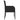 Scaune de grădină cu perne, 4 buc., negru, poliratan