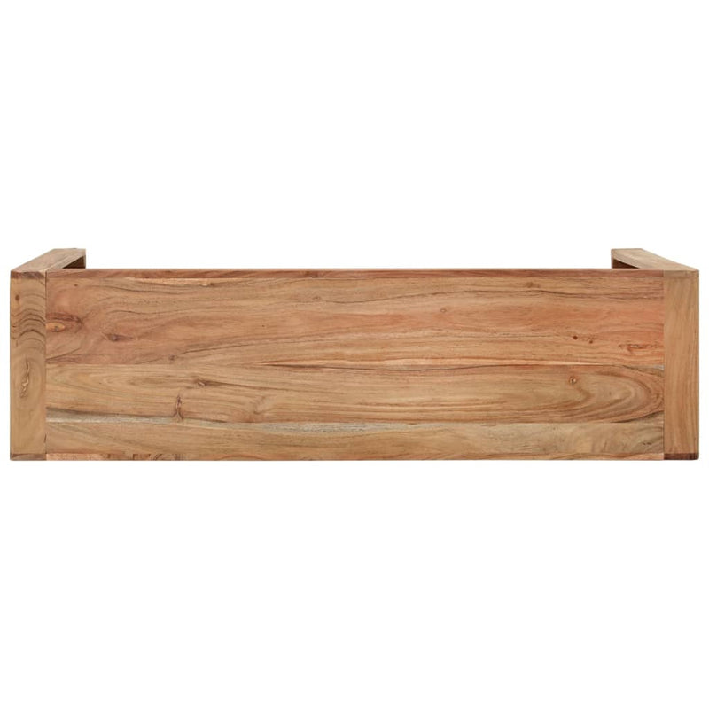 Masă consolă, 110x30x76 cm, lemn masiv de acacia
