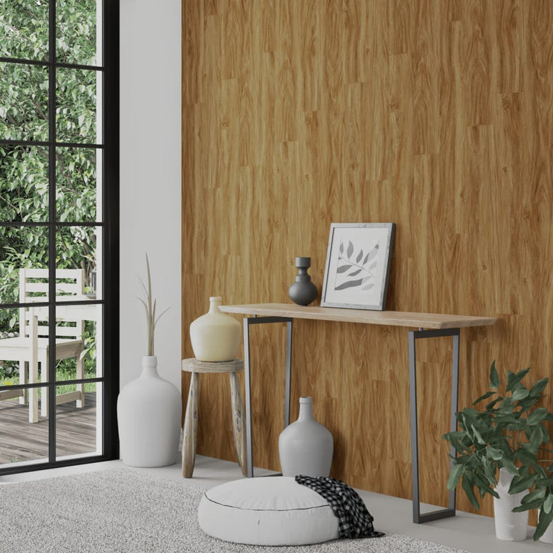 Panouri de perete 15 buc. Maro PVC