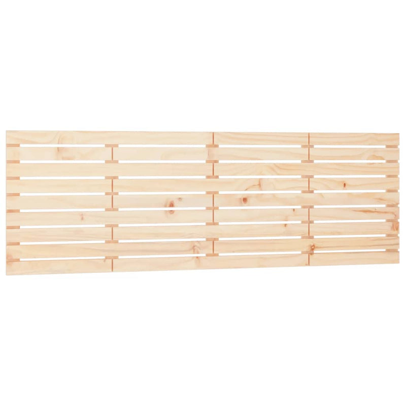 Tăblie de pat pentru perete, 166x3x63 cm, lemn masiv de pin
