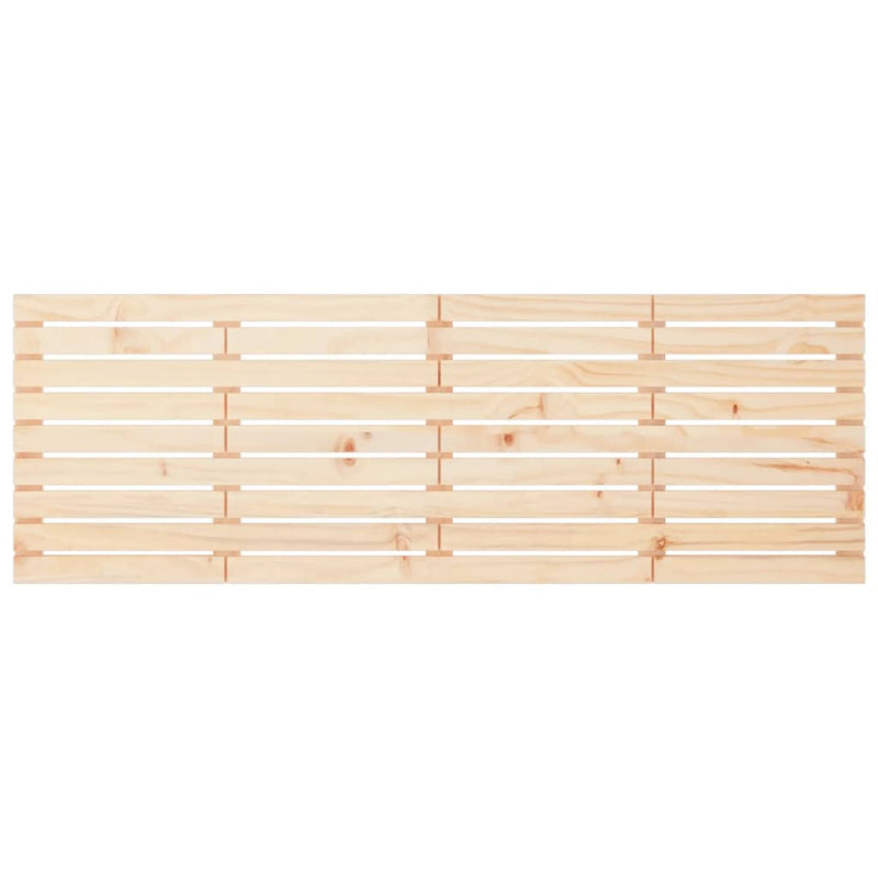 Tăblie de pat pentru perete, 166x3x63 cm, lemn masiv de pin