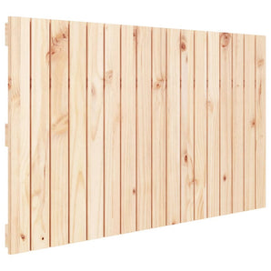 Tăblie de pat pentru perete, 108x3x60 cm, lemn masiv de pin