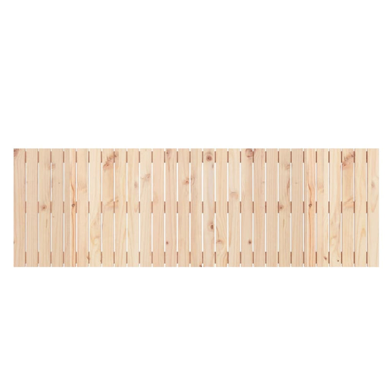 Tăblie de pat pentru perete, 185x3x60 cm, lemn masiv de pin