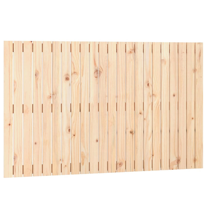 Tăblie de pat pentru perete, 140x3x90 cm, lemn masiv de pin