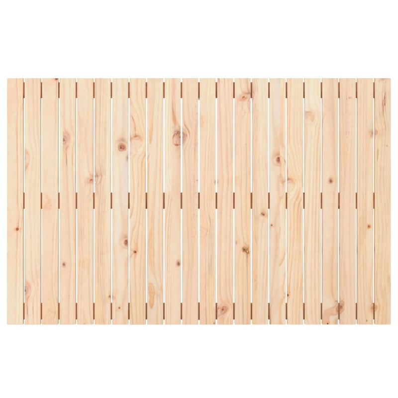 Tăblie de pat pentru perete, 140x3x90 cm, lemn masiv de pin