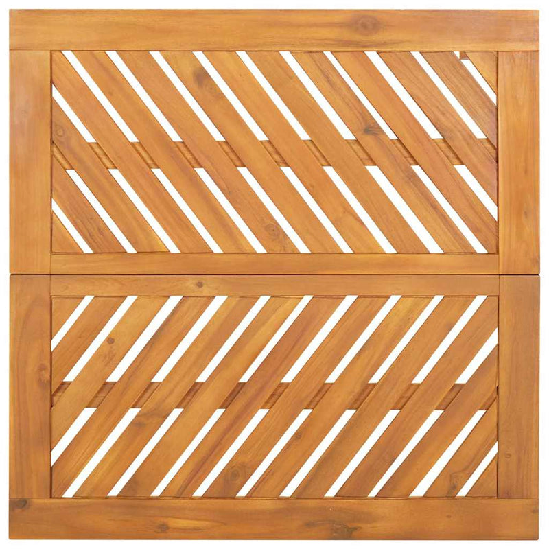 Set de masă pentru grădină 5 buc. Maro Lemn Solid de Acacia