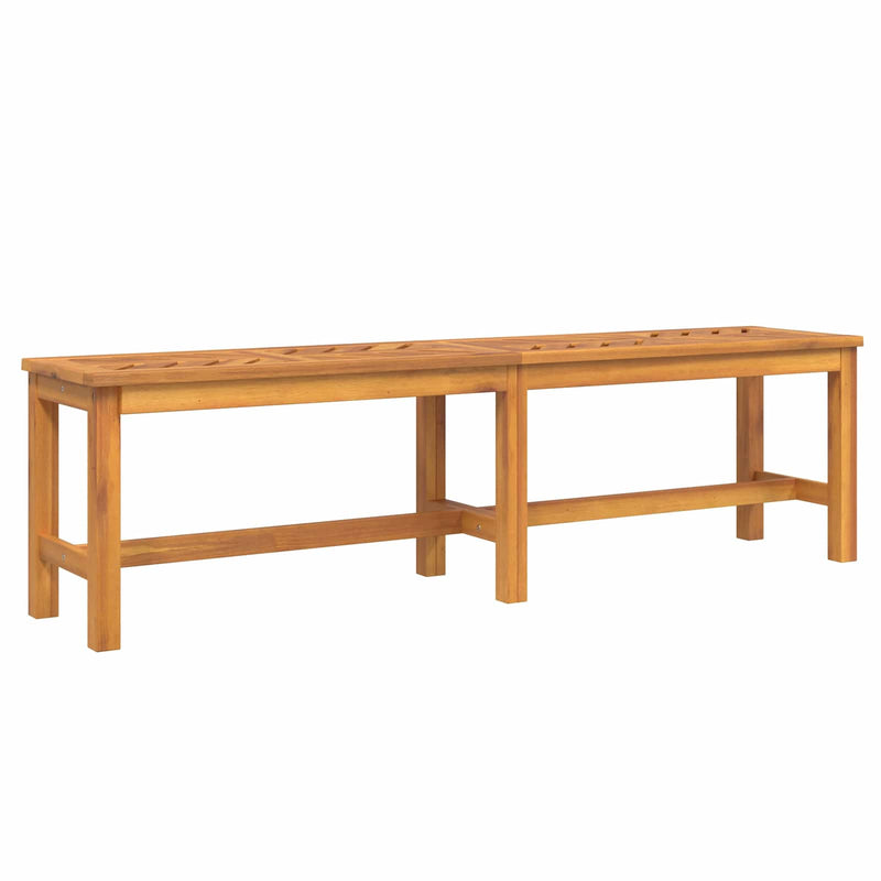 Set de masă pentru grădină 4 buc. Maro Lemn Solid de Acacia