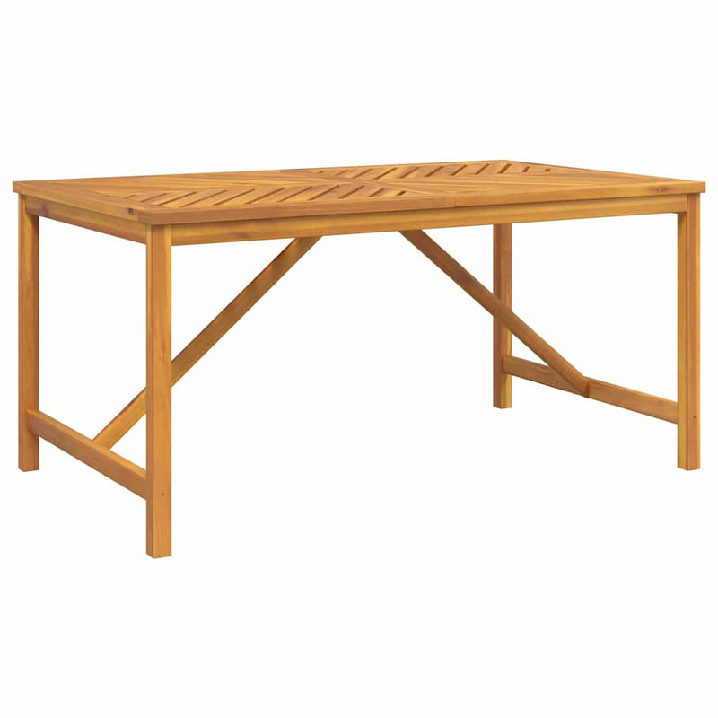 Set de masă pentru grădină 6 buc. Maro Lemn Solid de Acacia