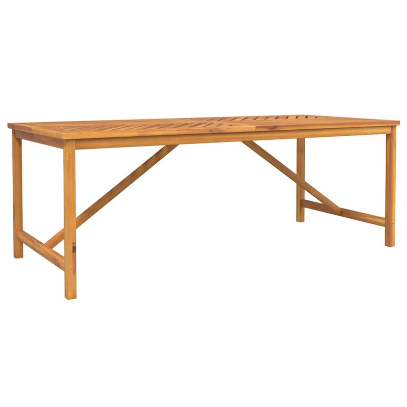 Set de masă pentru grădină 9 buc. Maro Lemn Solid de Acacia