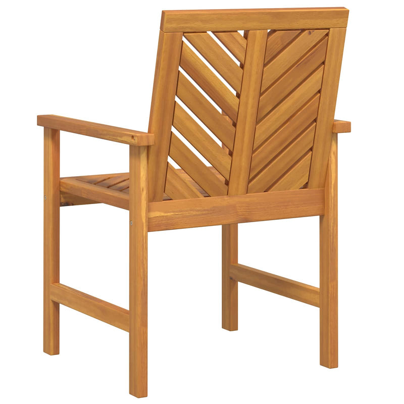 Scaun de sufragerie 6 buc. natural Lemn Solid de Acacia