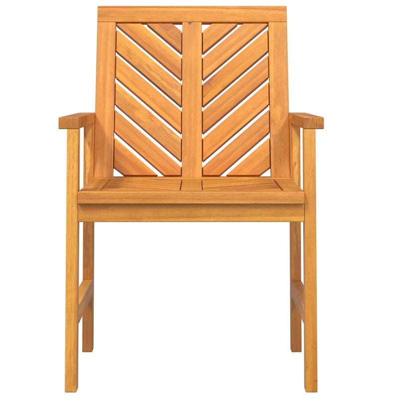 Scaun de sufragerie 6 buc. natural Lemn Solid de Acacia