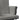 Scaun glisant cu taburet, gri deschis, material textil
