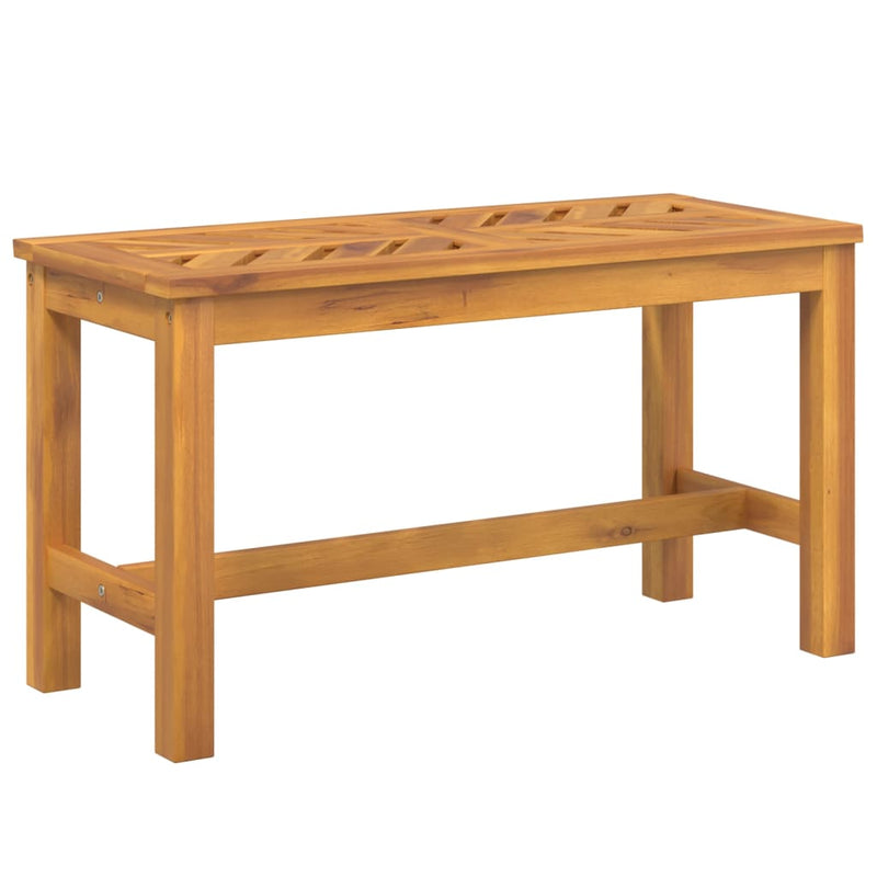 Bancă de grădină, 80 cm, lemn masiv de acacia